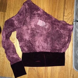 Arden B. One Shoulder Sleeve Top